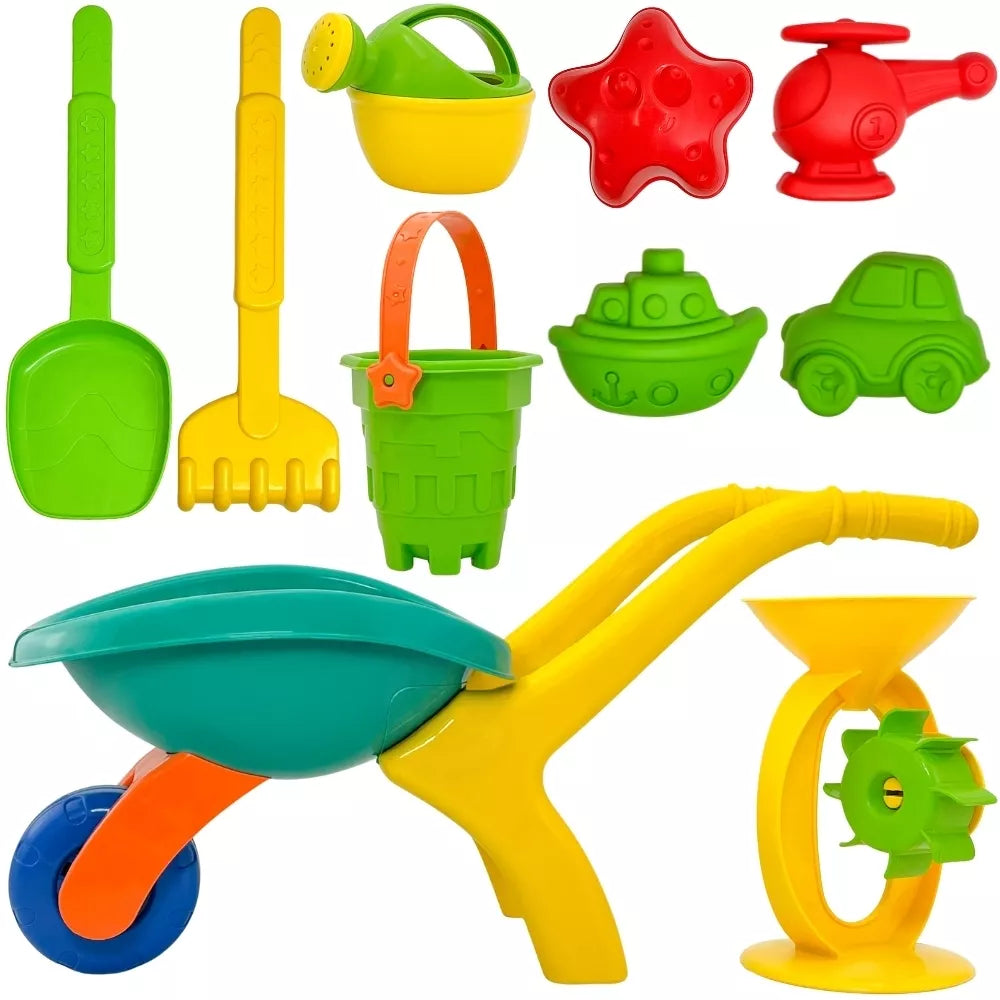 Woopie smėlio ir vandens rinkinys 10in1